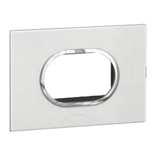 Legrand Arteor 3M Stainless Steel Cover Plate With Frame, 5759 16